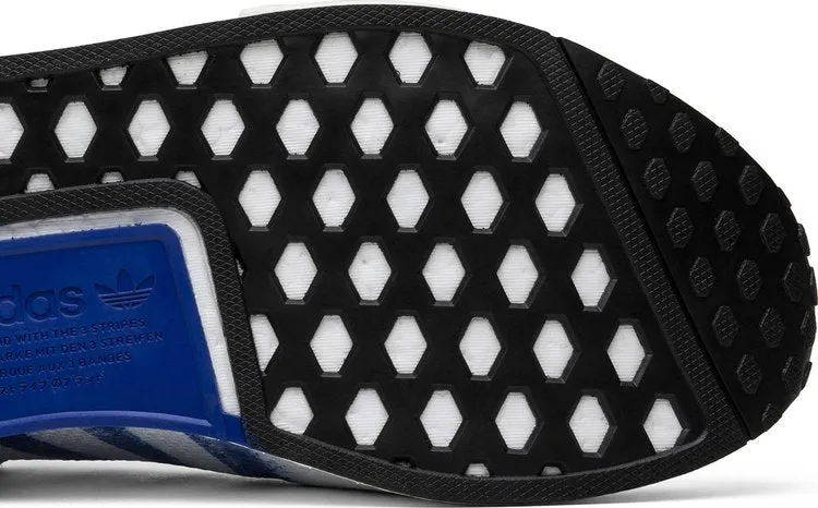 Adidas NMD_R1 'Stencil Pack - Bold Blue' sneakers, blue