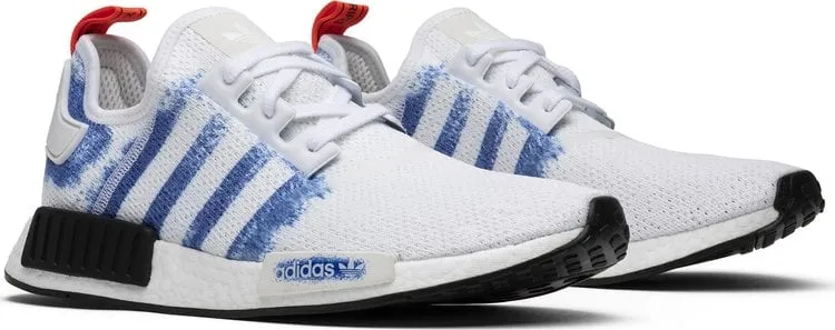 Adidas NMD_R1 'Stencil Pack - Bold Blue' sneakers, blue