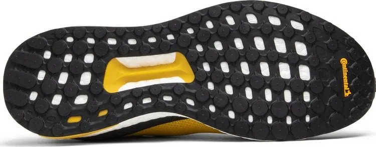 Adidas Pharrell x Solar Hu Glide 'Bold Gold' Sneakers, Yellow