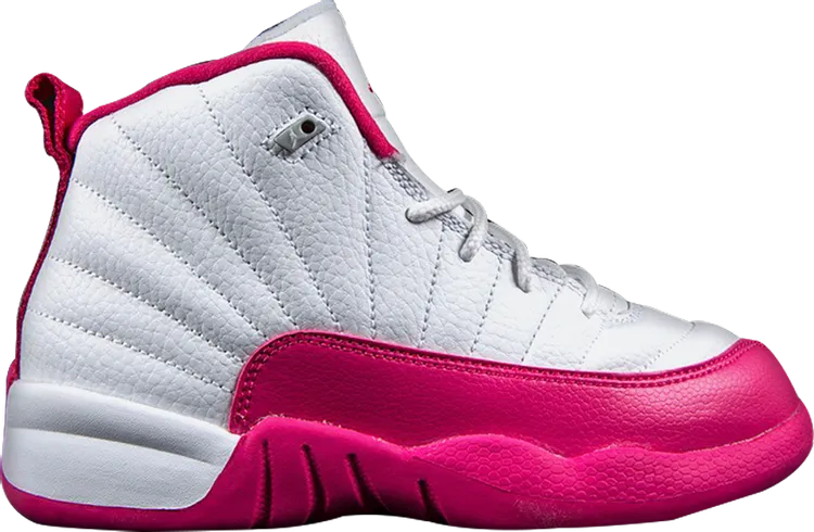 Air Jordan 12 Retro GP Vivid Pink, white