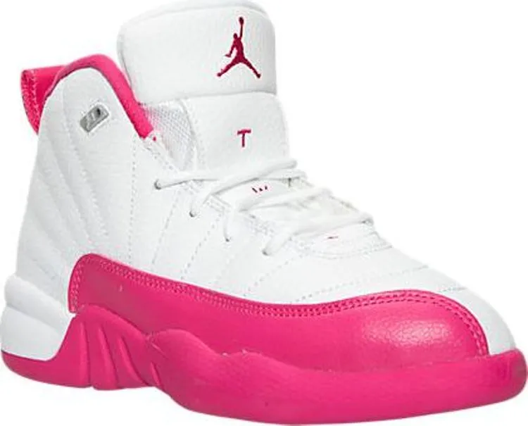 Air Jordan 12 Retro GP Vivid Pink, white
