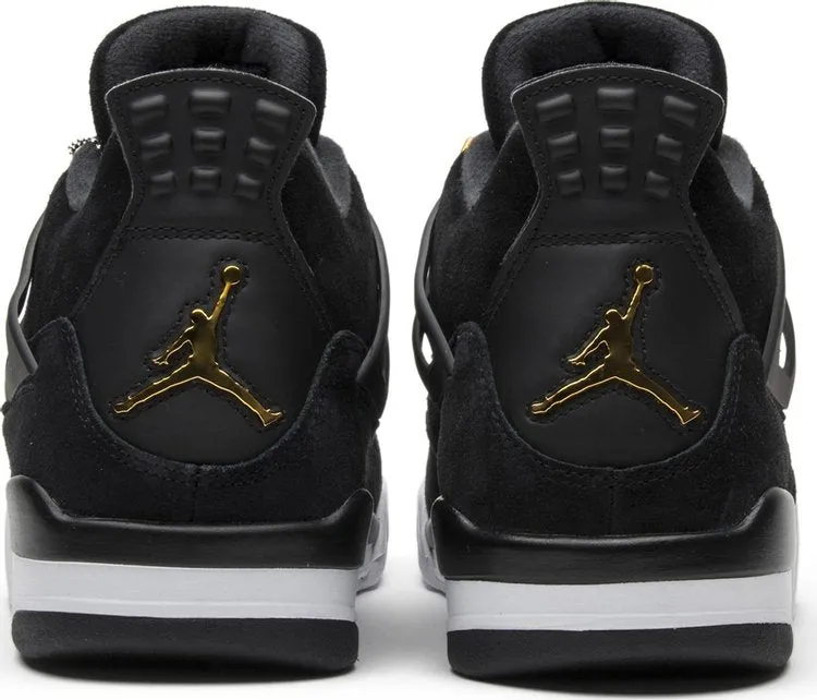 Air Jordan 4 Retro Royalty Sneakers, Black