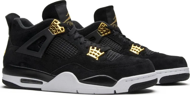 Air Jordan 4 Retro Royalty Sneakers, Black