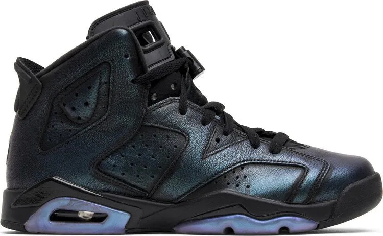Air Jordan 6 Retro BG All Star - Chameleon, black