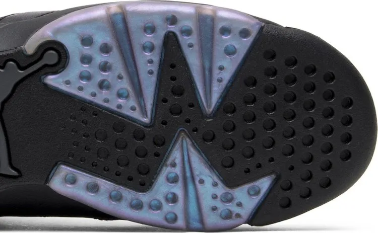 Air Jordan 6 Retro BG All Star - Chameleon, black