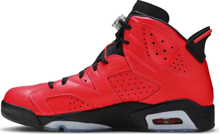 Air Jordan 6 Retro Infrared 23 Sneakers, Red