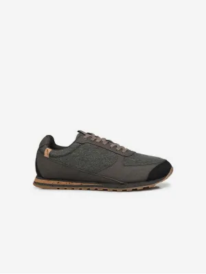 Alta Vibram 2.0 Men's Organic Cotton Canvas Sneakers | Dark Grey