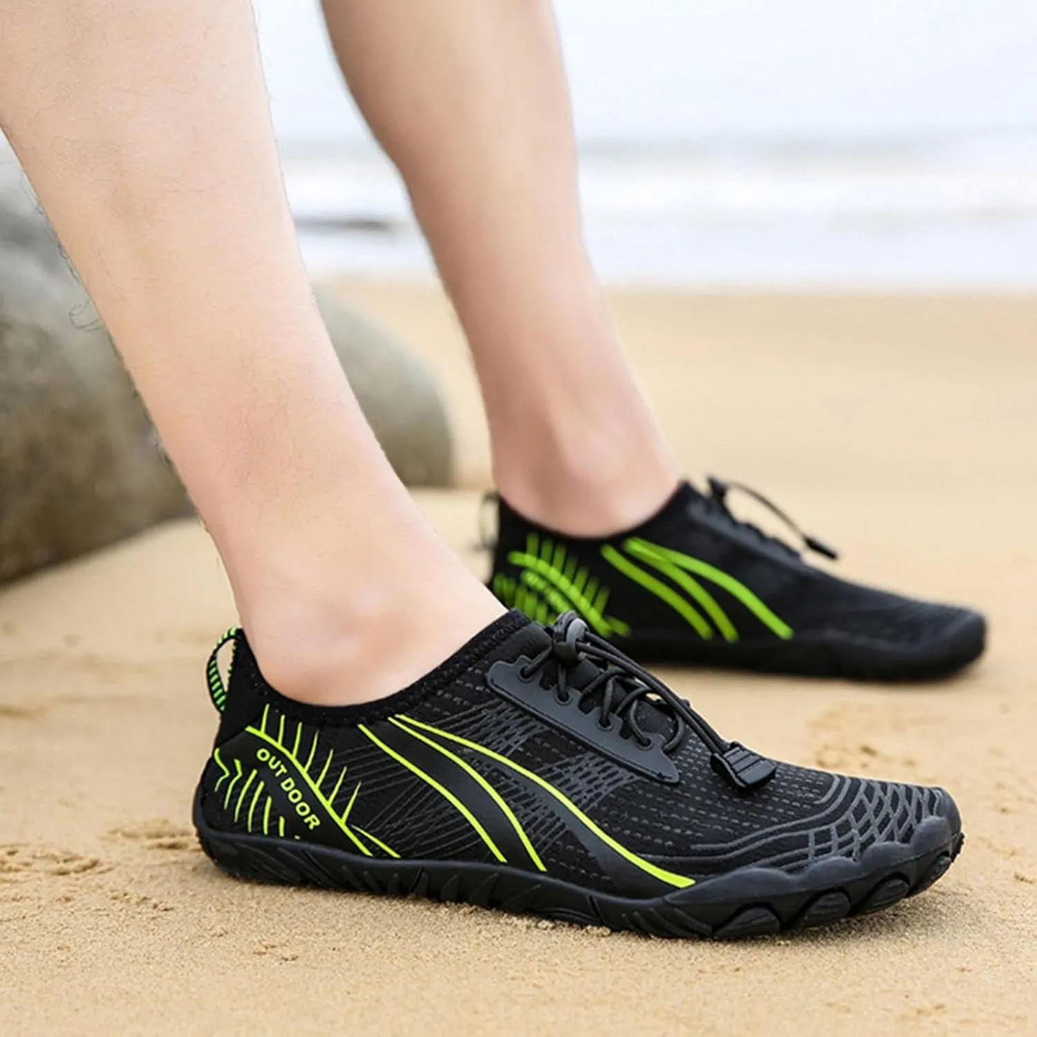 Aqua Water Shoes Quick Dry Barefoot for Women Men Beach Swim Pool Surf Yoga Hiking Lightweight Non Slip Breathable Outdoor Sports
