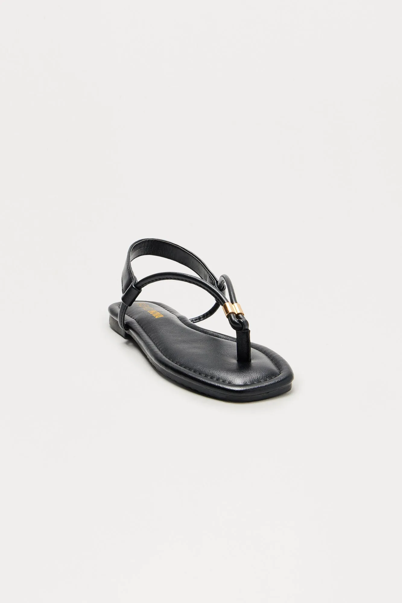 Axton Slingback Sandals - Black
