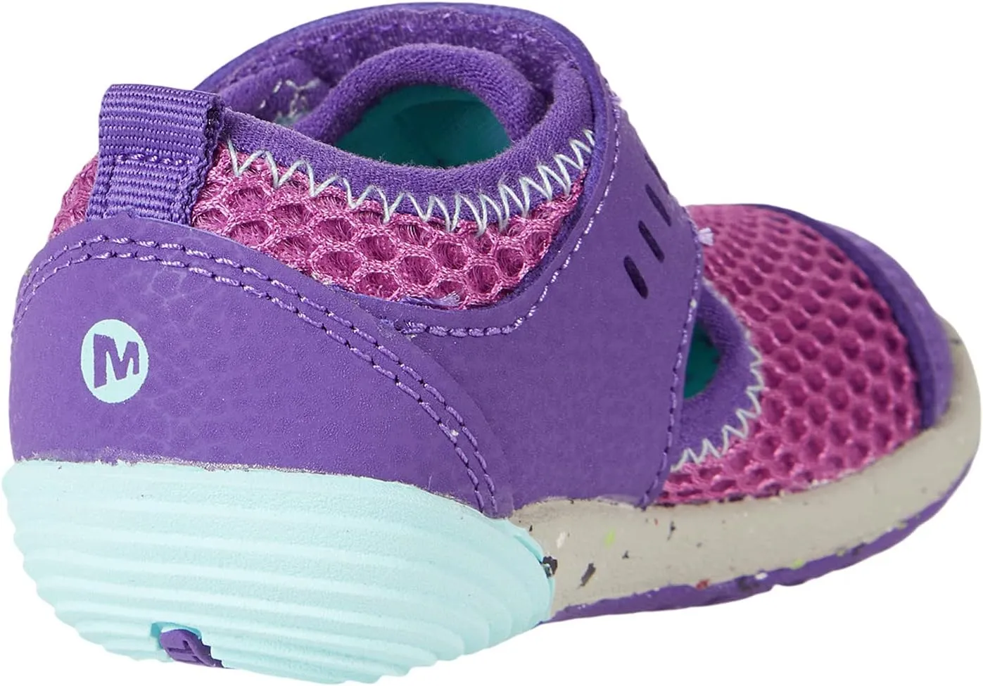 Bare Steps H20 Merrell Sneakers, Purple/Turquoise Leather/Textile