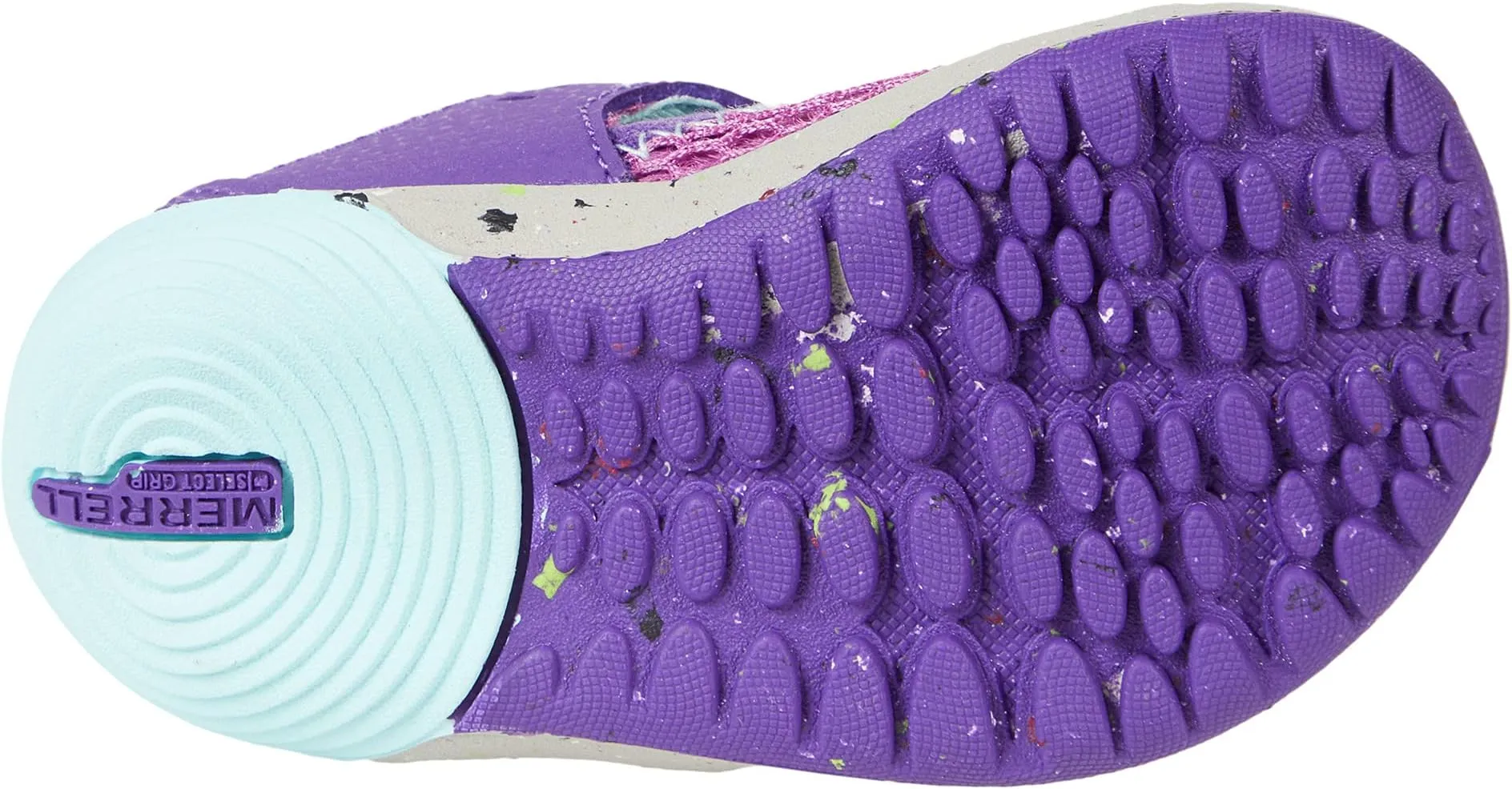 Bare Steps H20 Merrell Sneakers, Purple/Turquoise Leather/Textile