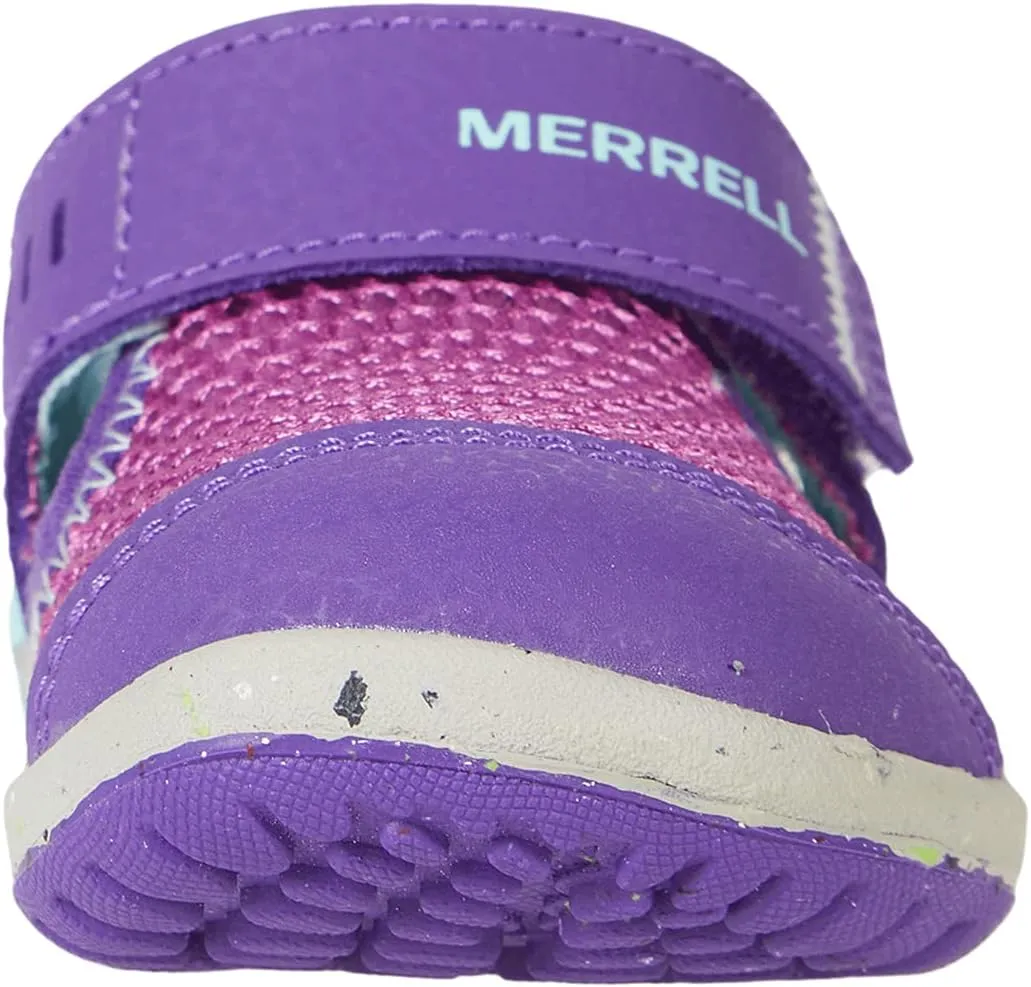 Bare Steps H20 Merrell Sneakers, Purple/Turquoise Leather/Textile