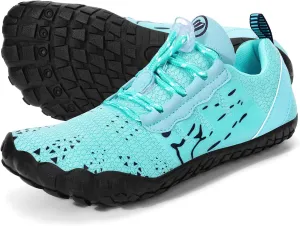 Barefoot Shoes Women Men, Hike Barefoot Womens Men Barefoot Hiking Beach Grounding Shoes Footwear for Travel, Pro Five Toe Shockproof and Anti Collision Wide Toe Box