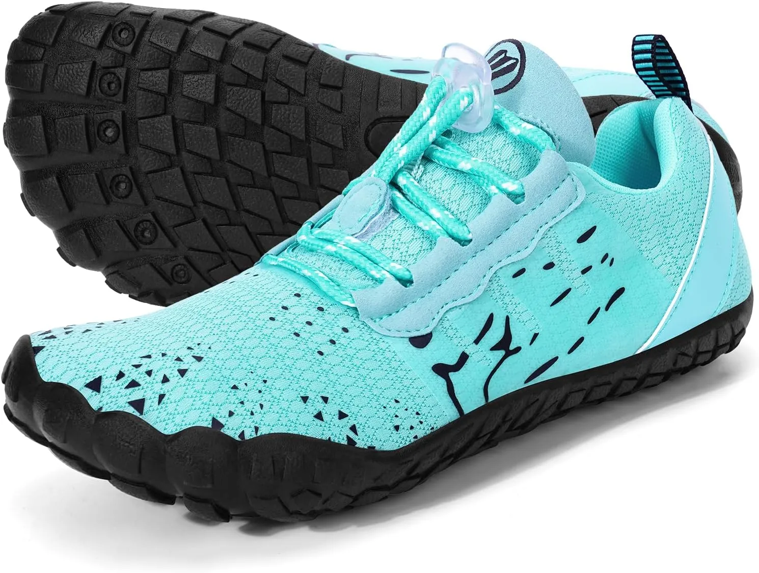 Barefoot Shoes Women Men, Hike Barefoot Womens Men Barefoot Hiking Beach Grounding Shoes Footwear for Travel, Pro Five Toe Shockproof and Anti Collision Wide Toe Box