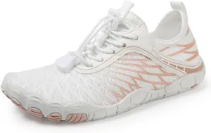 HiGropcore Water Shoes for Kids - Girls Boys Barefoot Shoes with Wide Toe Box - Quick Dry, Lightweight, Non Slip Kids Athletic Aqua Socks for Swim Beach Pool