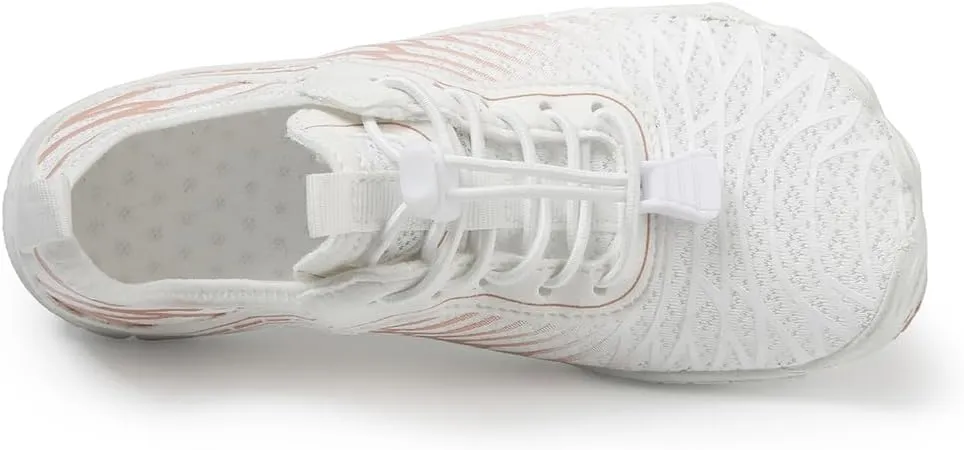 HiGropcore Water Shoes for Kids - Girls Boys Barefoot Shoes with Wide Toe Box - Quick Dry, Lightweight, Non Slip Kids Athletic Aqua Socks for Swim Beach Pool