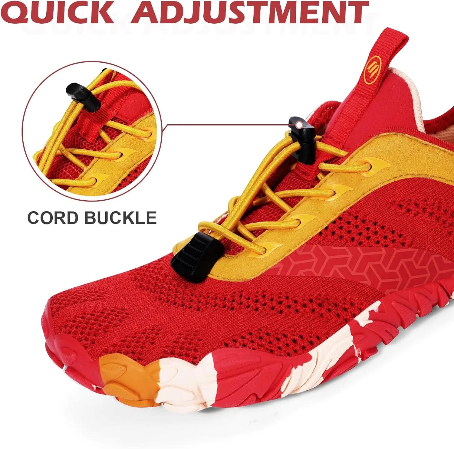 Hike Barefoot Shoes Women Men with Wide Toe Box Footwear Healthy Non-Slip Hike Beach Pool Aqua Swim Surf Hiking Running Athletic Water Shoe