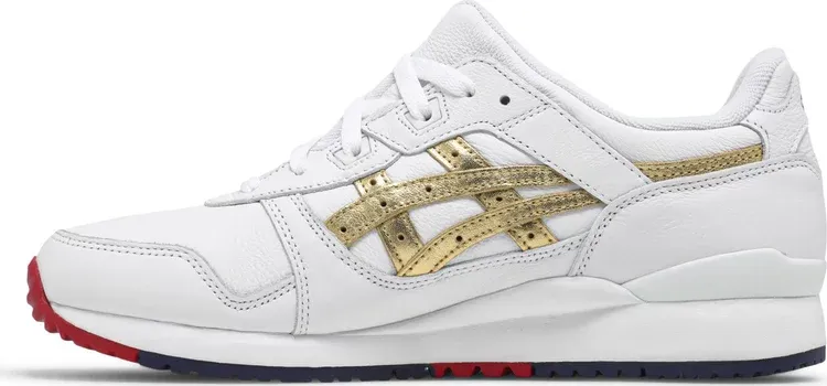 Kith x gel lyte 3 og 'tokyo trio pack - super gold' Asics sneakers, white
