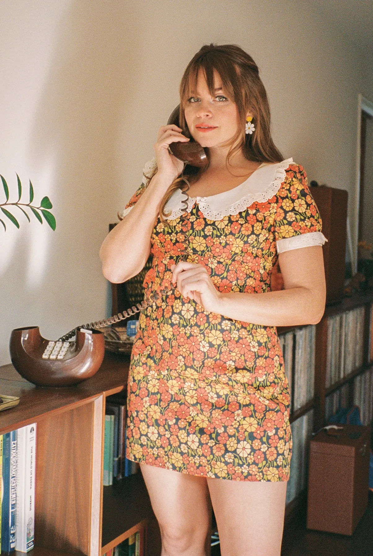 Marigold Dolly Mini-Dress