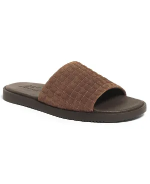 Miami Comfort Anthony Veer Men's Suede Slip-on Slides