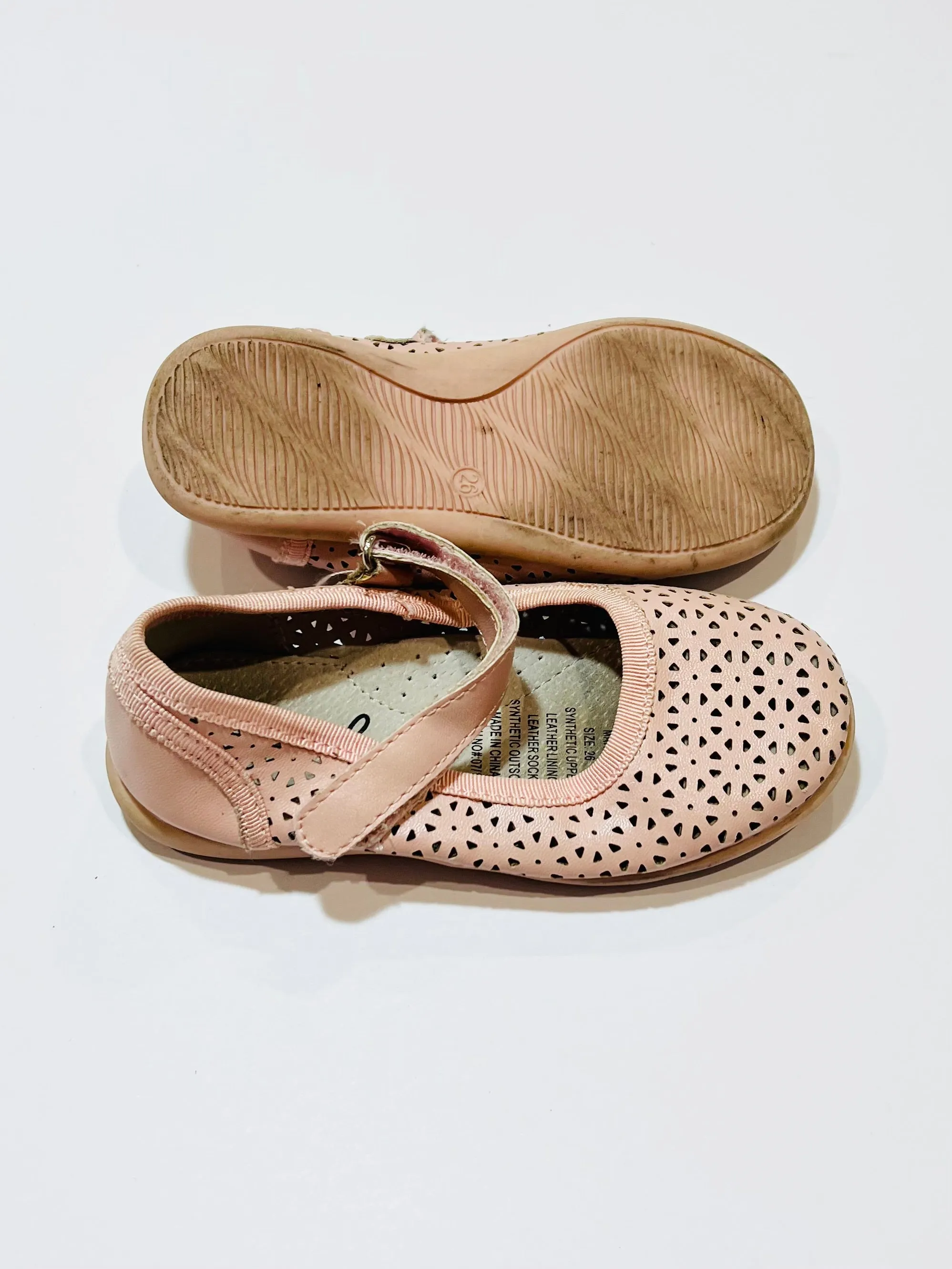 Pink Mary-Janes - Size EU26