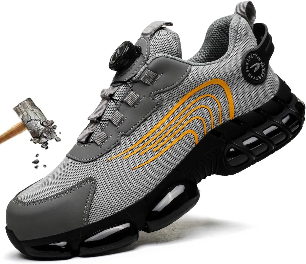 Prestivos Shoes for Men Women Prestivos Steel Toe Shoes Safety Steel Toe Sneakers for Men 2025 New Comfortable Work Shoe