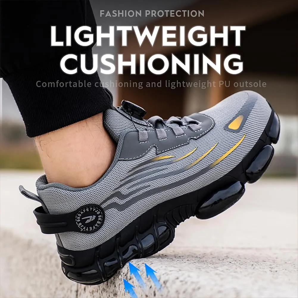Prestivos Shoes for Men Women Prestivos Steel Toe Shoes Safety Steel Toe Sneakers for Men 2025 New Comfortable Work Shoe