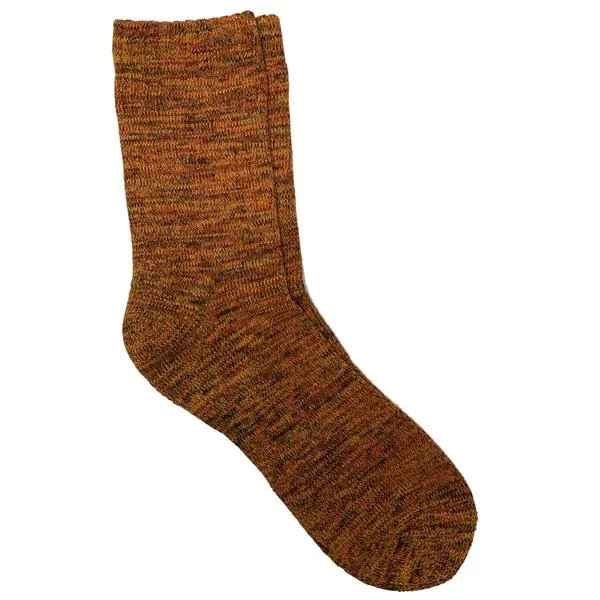 Random Knit High Ankle Socks (Gold)
