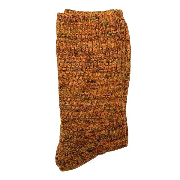 Random Knit High Ankle Socks (Gold)