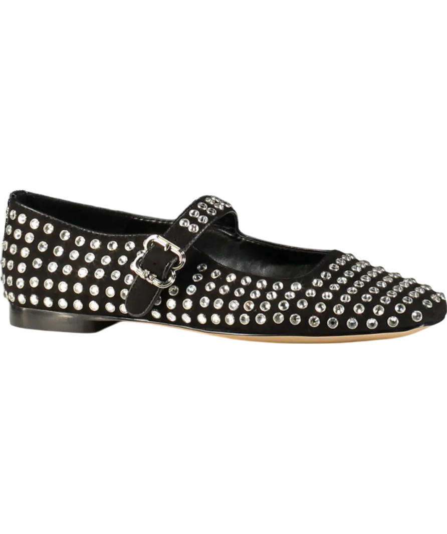 Sam Edelman Black Michaela Gem Mary Janes US9 UK 6.5 EU 40 