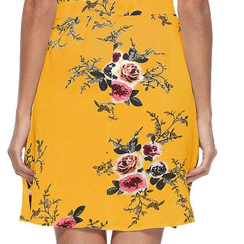 Sunny Chic Floral Dress