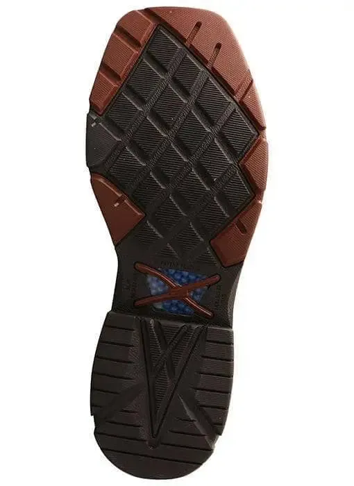 TWISTED X - Mens 12"‚ Alloy Toe Western Work Boot with CellStretch, Waterproof