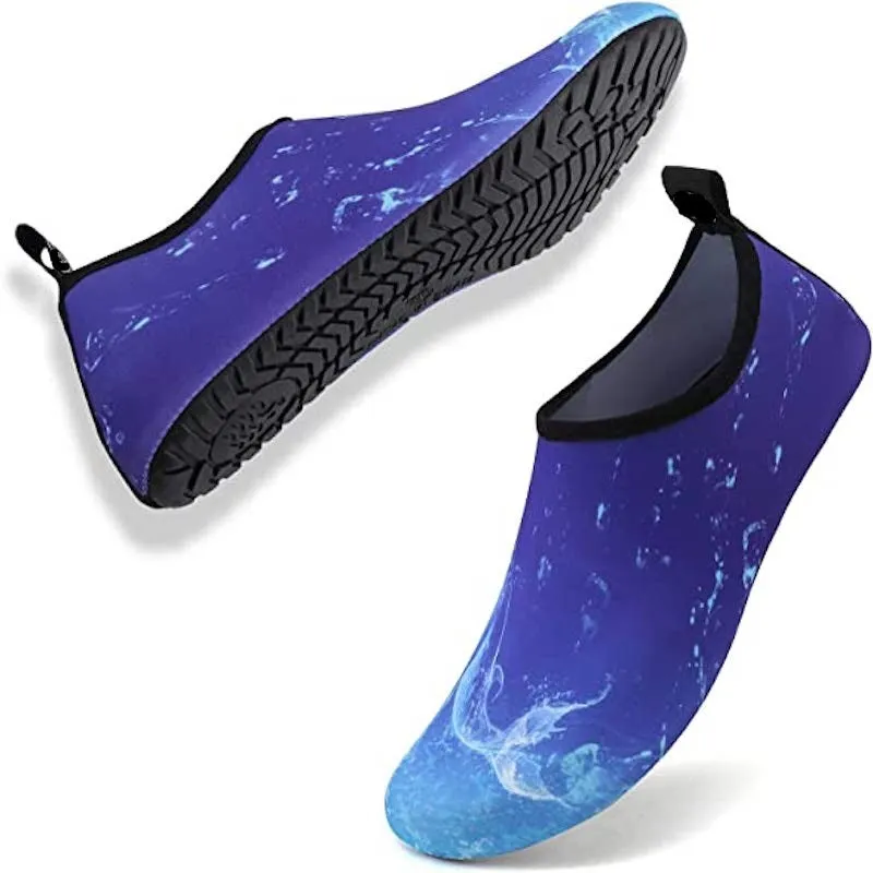 Unisex Aquatic Water Sports Printed Shoes For Beach Surfing Pool